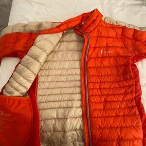 Cotopaxi Red Down Jacket